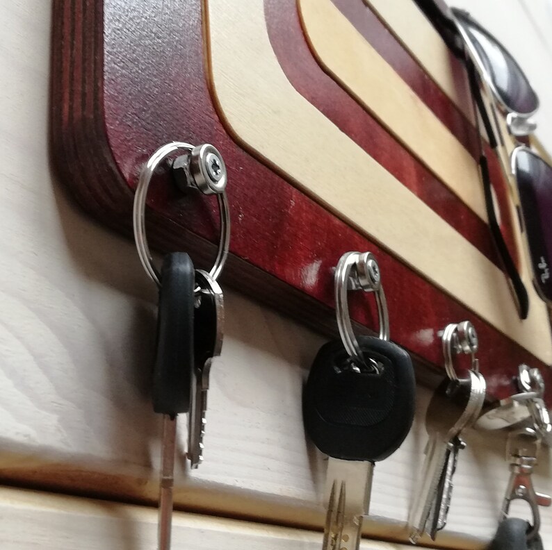 Sunglasses Holder Key Rack Holder Modern Key Rack Key Etsy