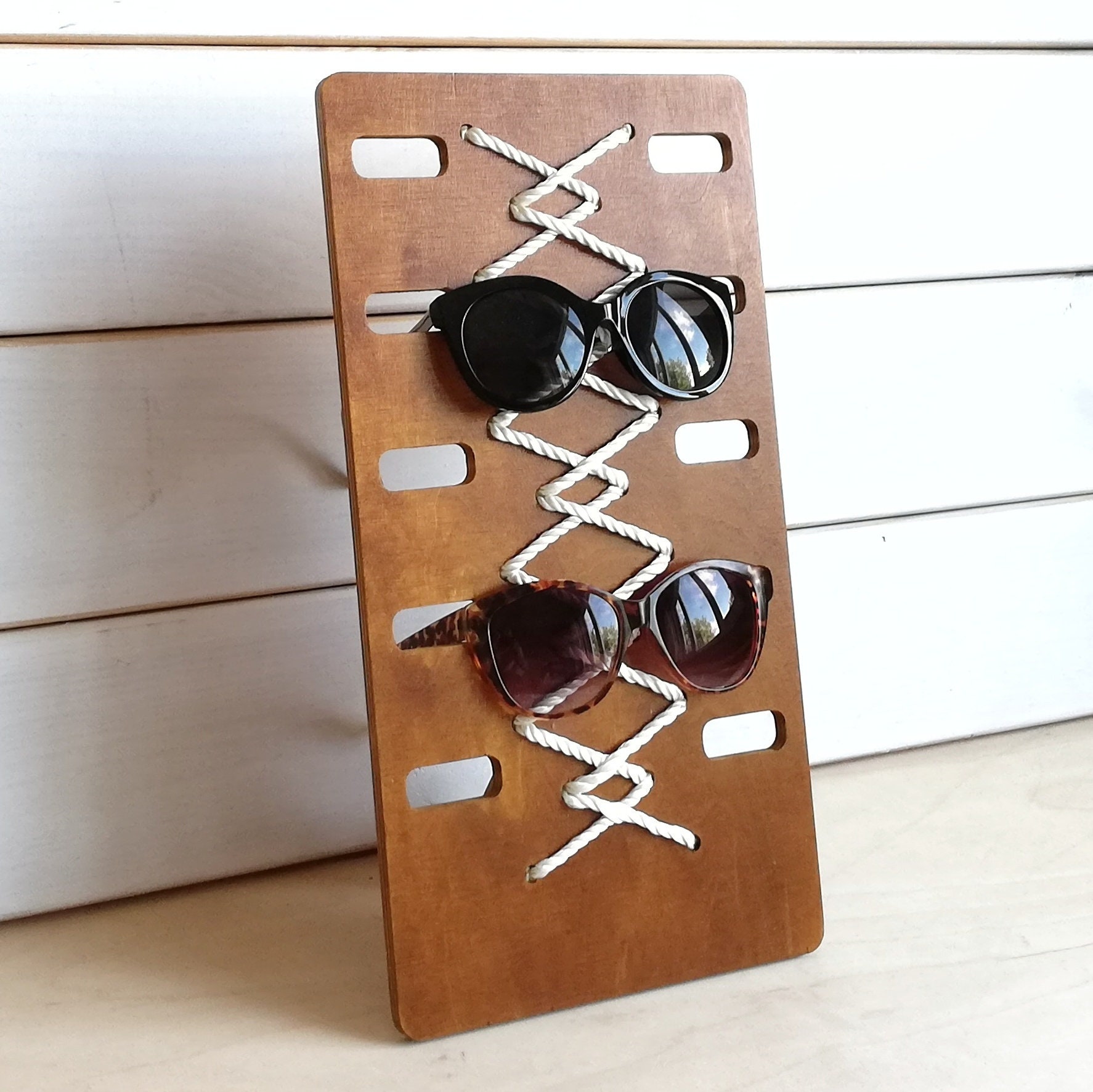 Organizador de gafas de sol, soporte para pendientes, colgador y exhibición  de gafas de sol, soporte moderno para gafas de sol, estante para gafas de  sol -  España