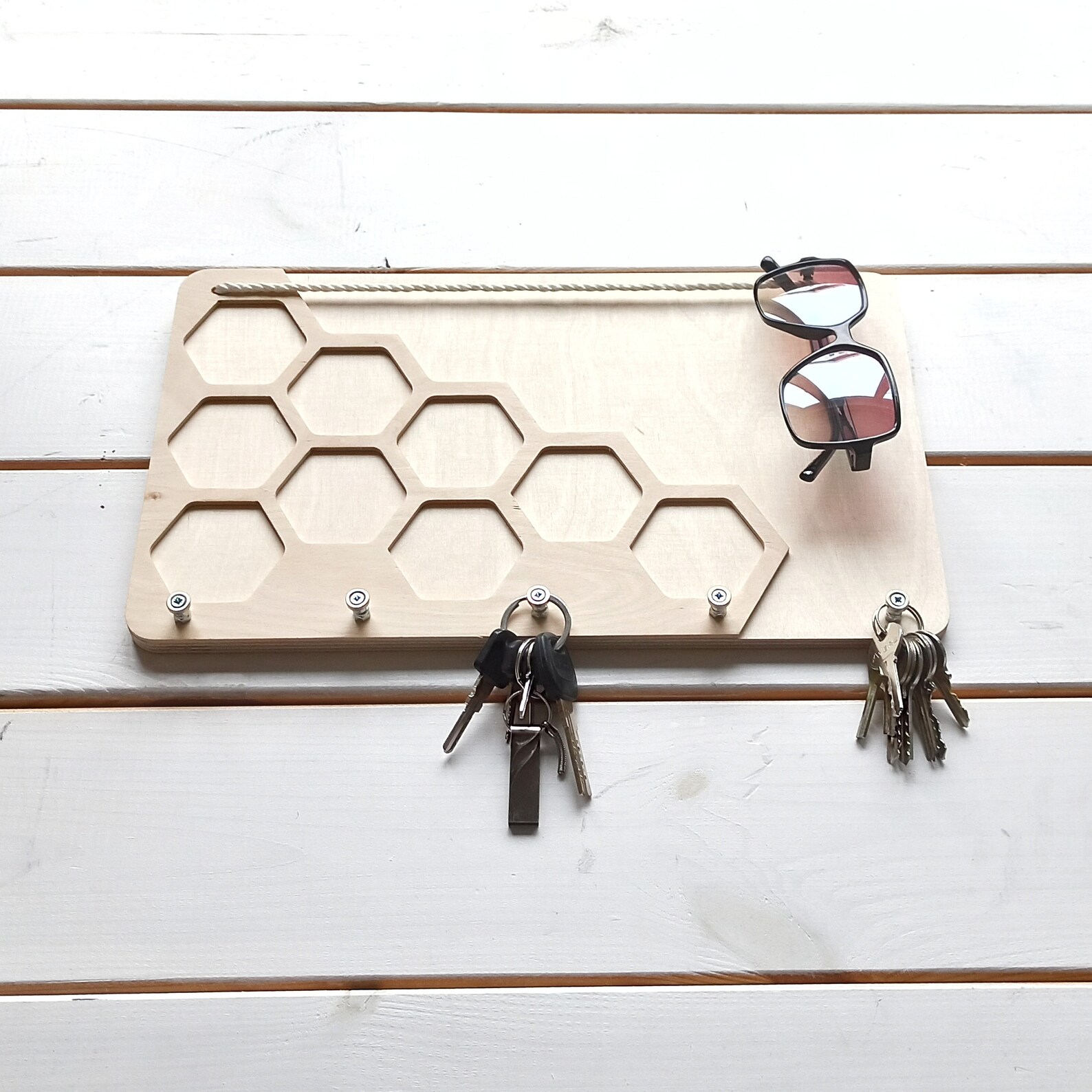 Key Hanger for Wall Wall Key Holders Key Box Storage Rustic Etsy