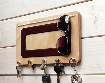 key hooks, sunglasses holder, key rack holder, eyeglasses stand, keys cabinet, key holder tray, sunglasses organizer, glasses wall holder