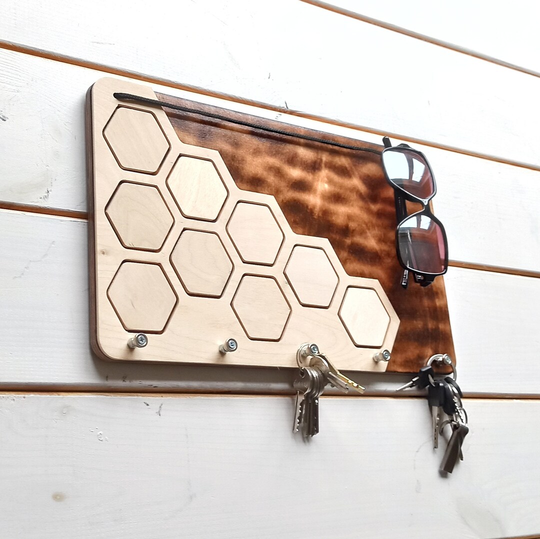 Sunglasses and Key Holder for the Wall Key Holder Etsy