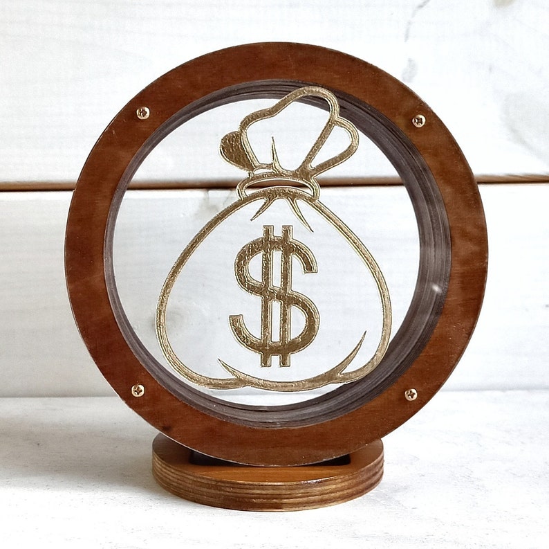 Piggy Bank Wood Money Box Birthday Money Box Wood Cash Box Etsy