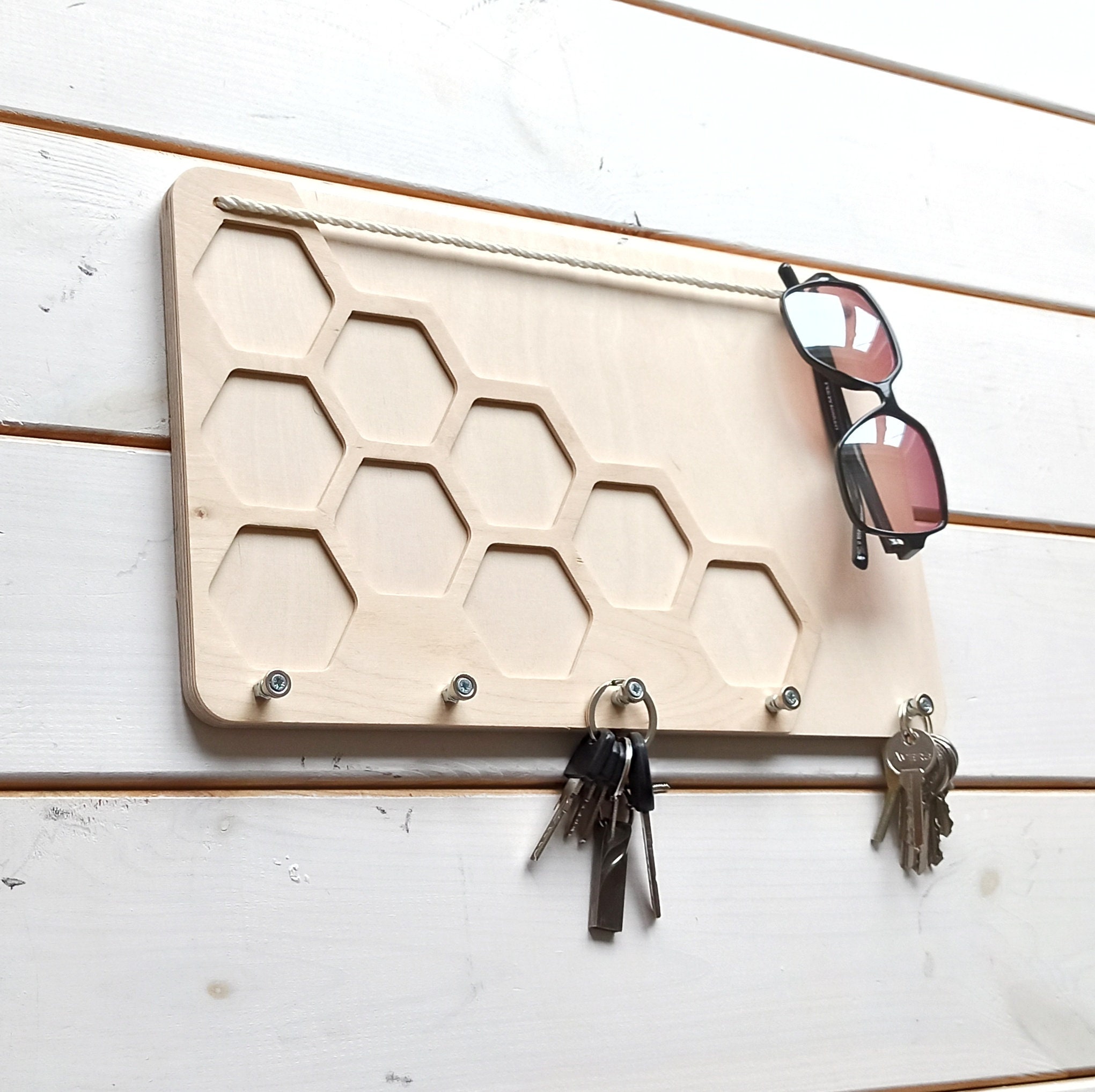 Key Hanger for Wall Wall Key Holders Key Box Storage Rustic Etsy