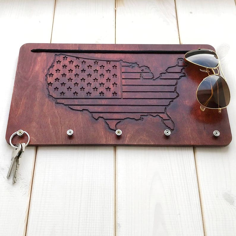 Key Holder Wood Key Holder Frames Key Hanger Key Hanger for Etsy