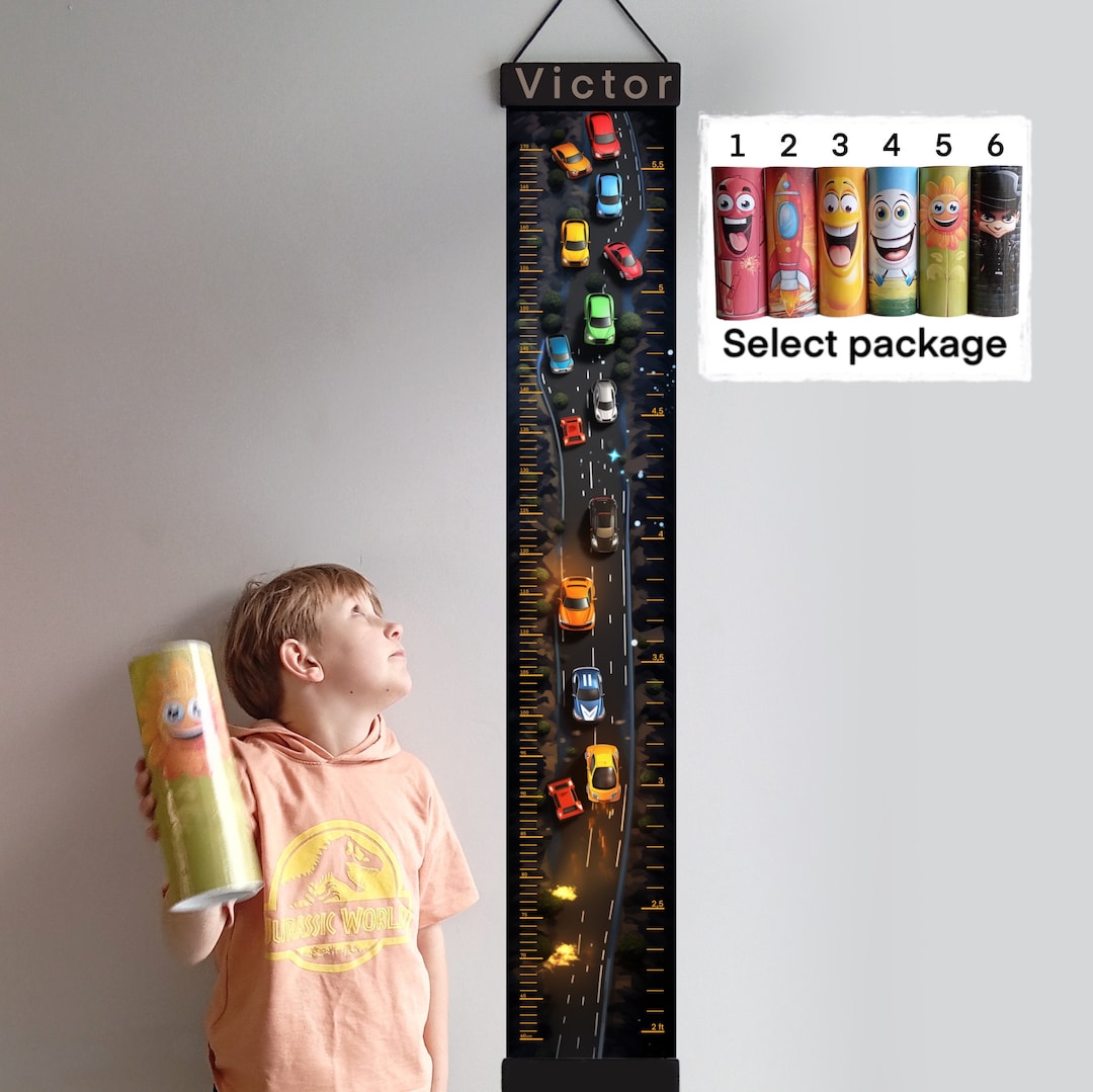 Height Chart Height Chart for Kid Kids Height Chart Kids Etsy