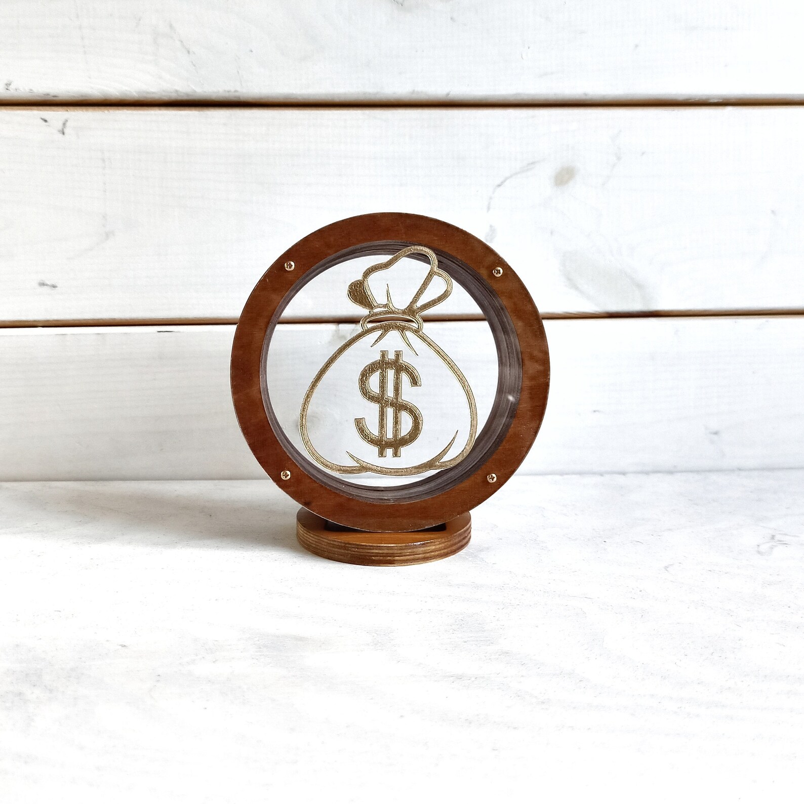 Piggy Bank Wood Money Box Birthday Money Box Wood Cash Box Etsy