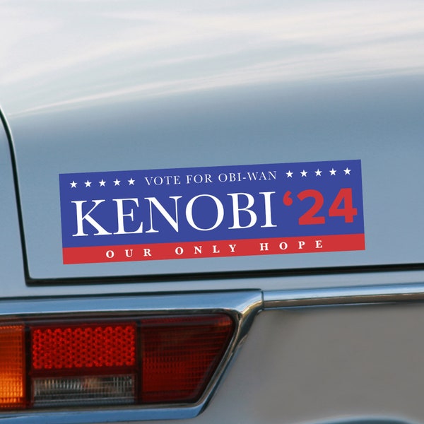 Vote Kenobi 2024 - Bumper Sticker