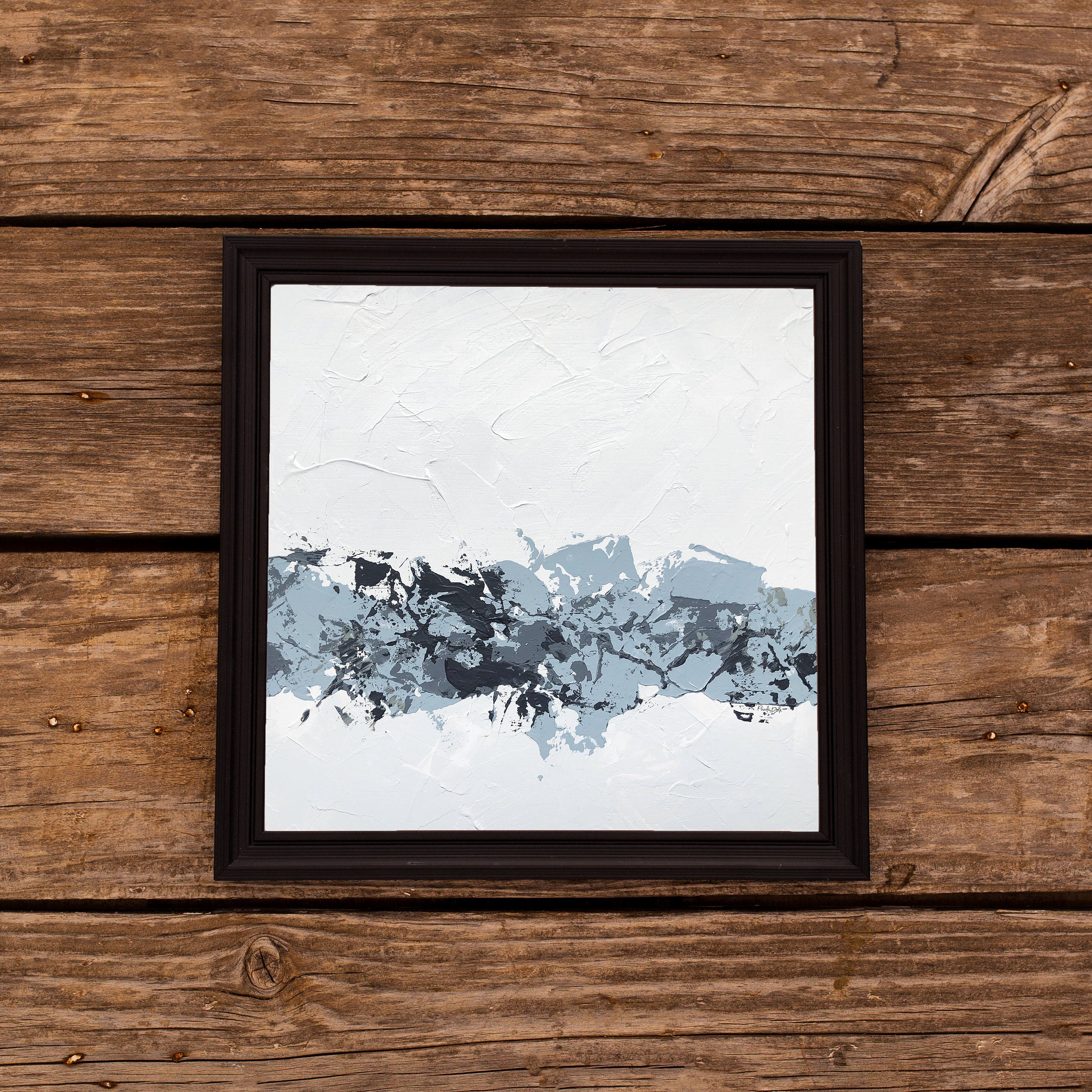 Abstract Gray Texture 2 Print Abstract Art Abstract | Etsy