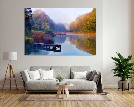 Canvas Painting, Landscape Painting, Wall Art, Canvas Painting, Large –  Paintingforhome