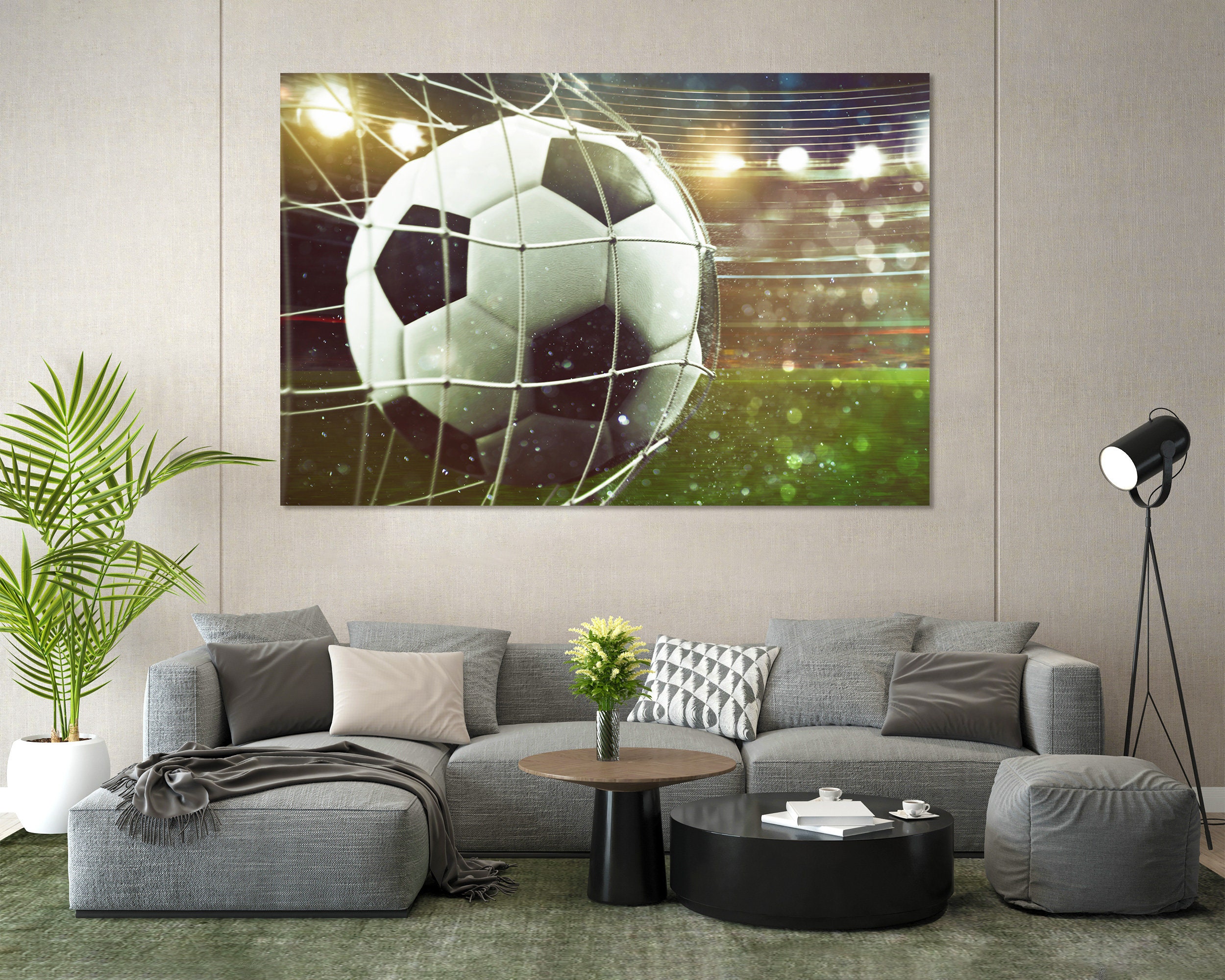 Soccer Ball Photo Print Art Football Ball Home Decor for - Etsy