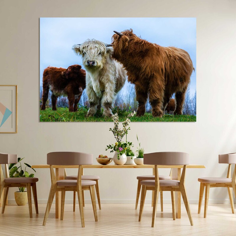 Upgrade Your 'Cattle' (Style 2) Canvas To 24x48 Inches (Free Shipping) main image 0