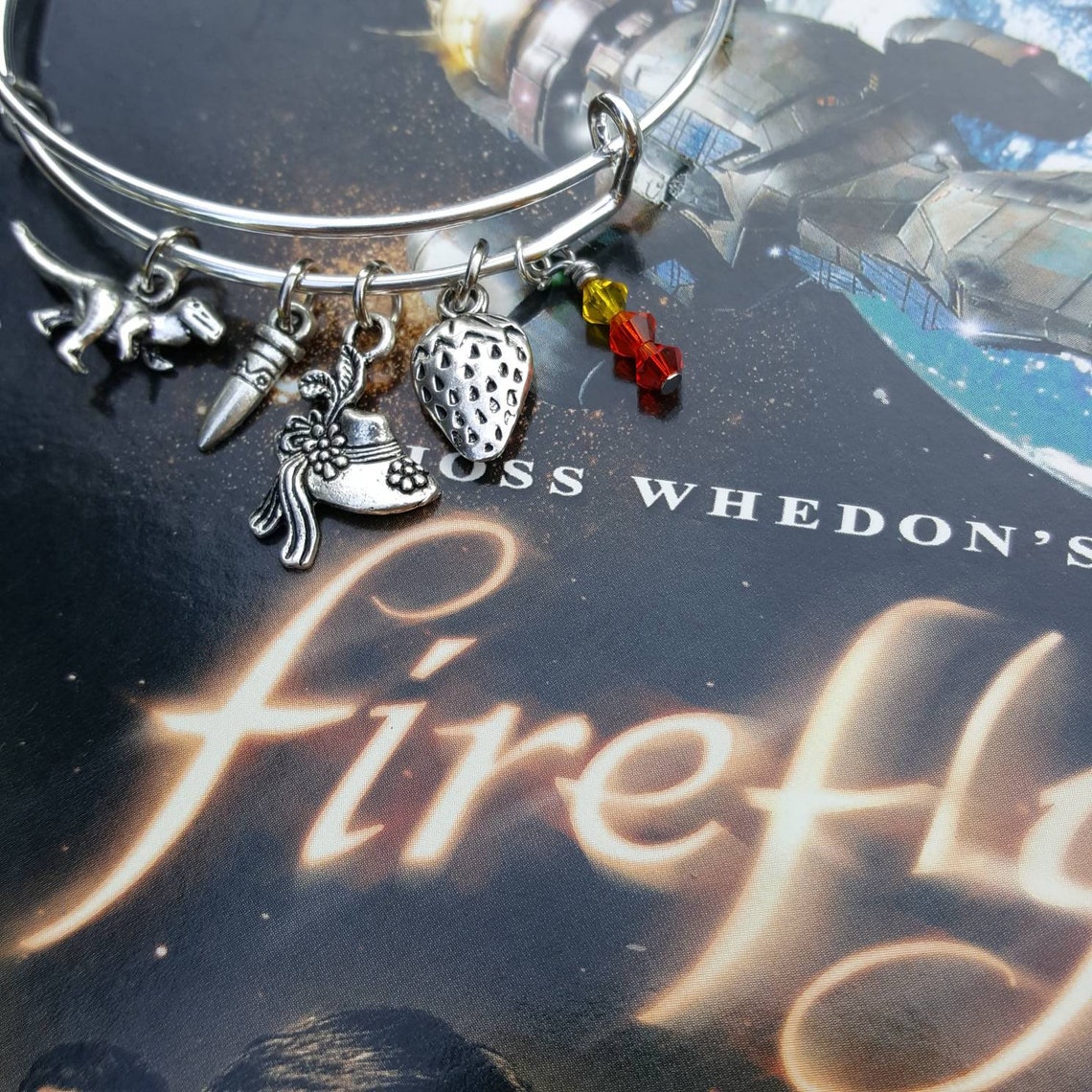Firefly Inspired Charm Bracelet/ Firefly Serenity Jewelry Etsy