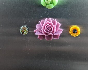 Flower Garden Magnet Set