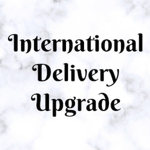Upgrade de entrega internacional - Add On e extras -