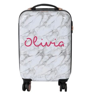 Stickers bagages - Stickers valises - Bagages personnalisés - Nom et initiales -