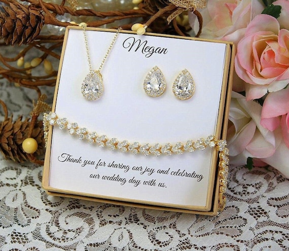 Wedding Jewellery Jewelry Set For Bridesmaids Jewelry Set