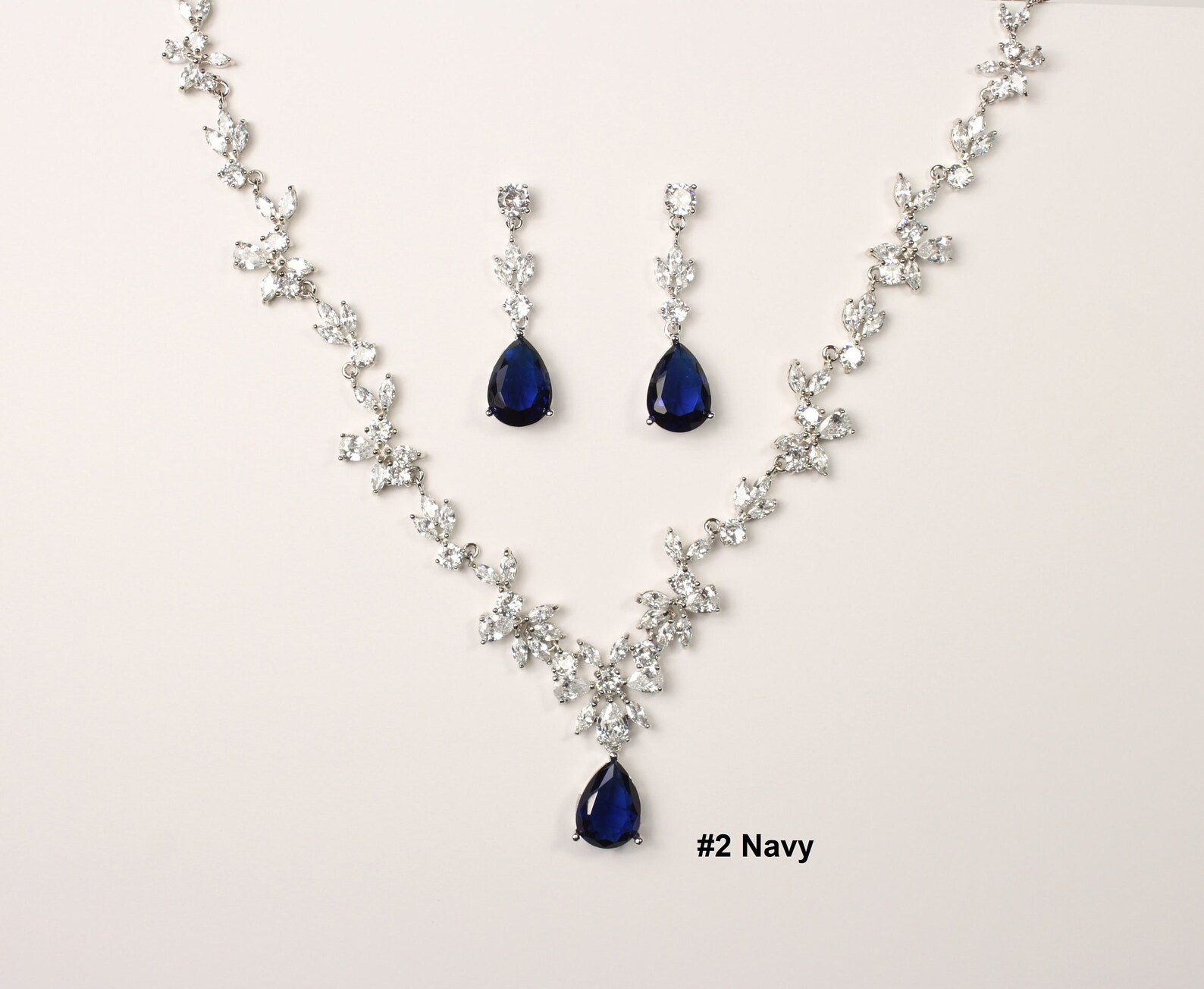 Emerald Bridal Jewelry Set Emerald Green Bridal Earrings CZ Etsy