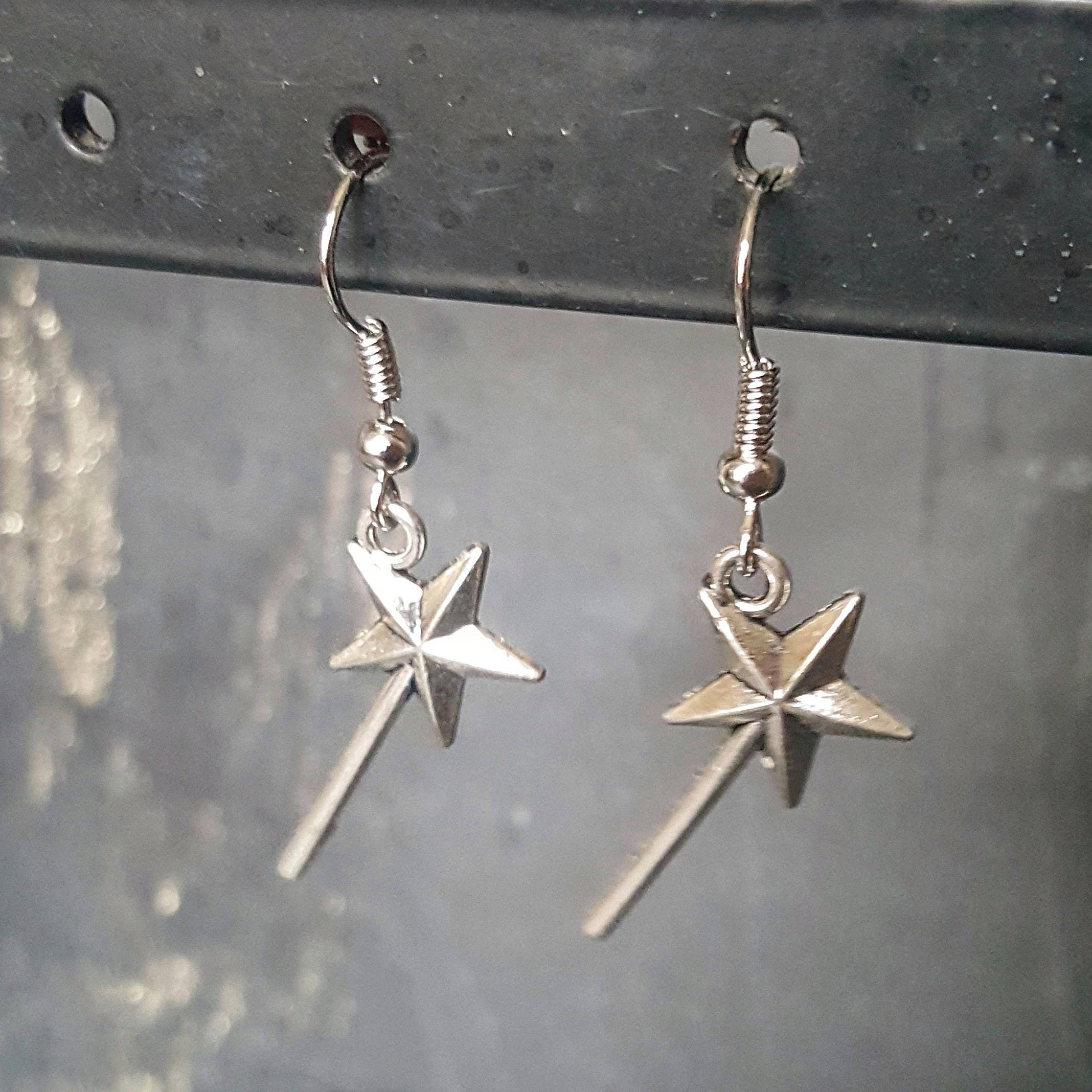 Magic Wand Earrings Gifts for Dreamers Stocking Stuffer - Etsy