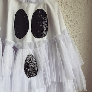 mini ghost tie back cape
