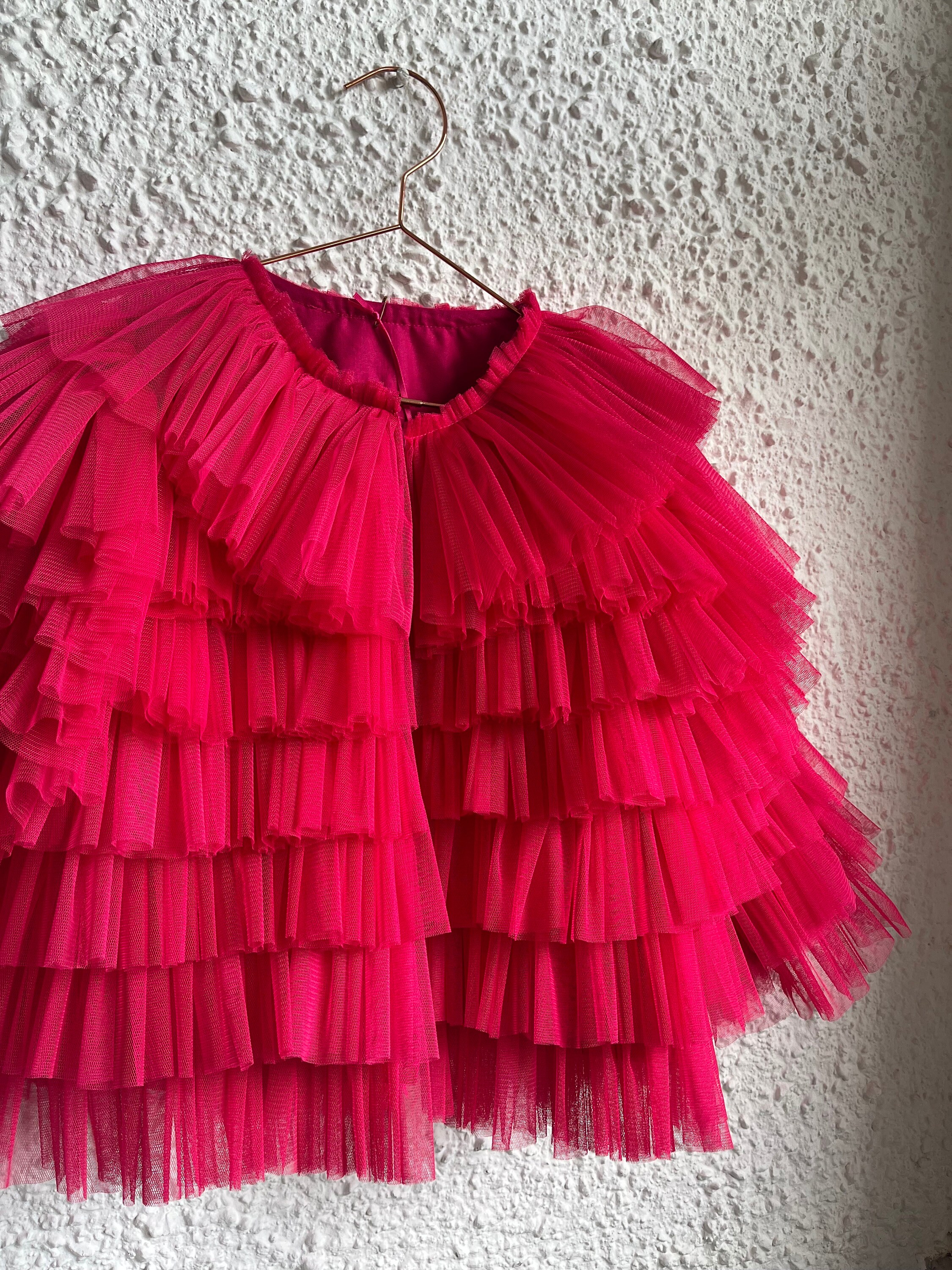 Barbie Cerise Pink Ruffle Jacket - Etsy
