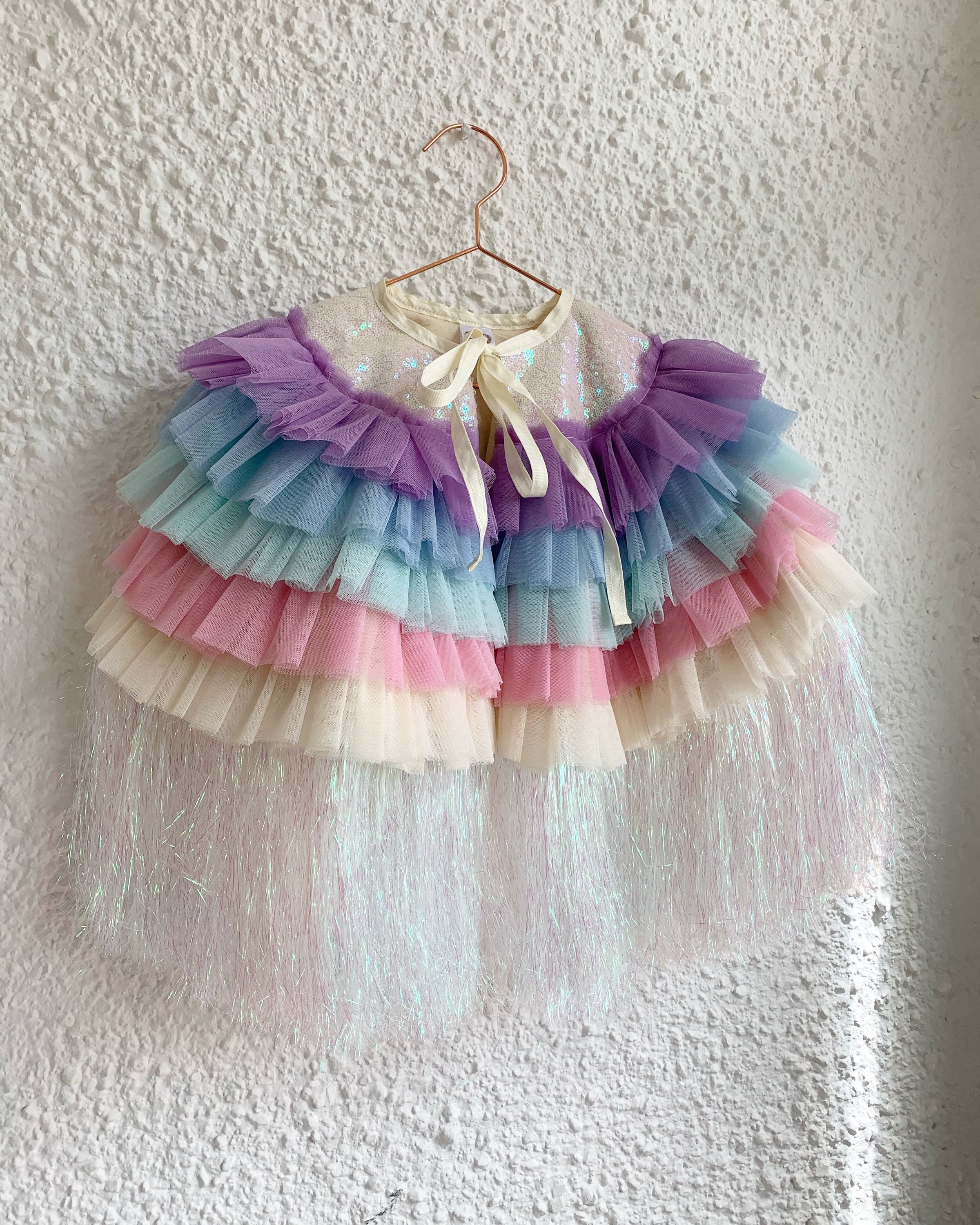 Unicorn Mesh Cape Set