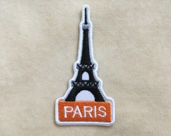 Sew On French Paris France Souvenir Eiffel Tower Badge Embroidery Patch Iron