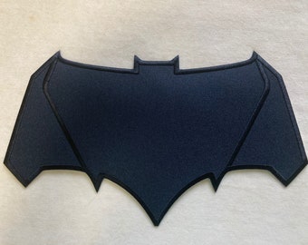 Robert Pattinson Battinson The Batman 2021 Chest Emblem Logo Batarang Iron-on Embroidered Patch