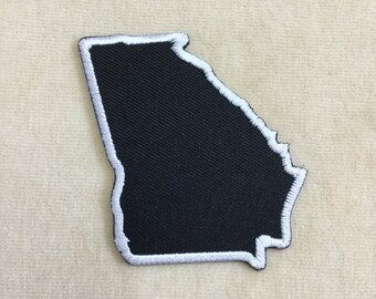 BuckUp Tactical Morale Patch Hook Georgia Atlanta State Patches 3x2/"