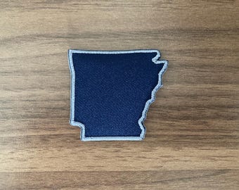 Arkansas State Little Roct Fayetteville Springdale Custom Personalized Iron on Patch