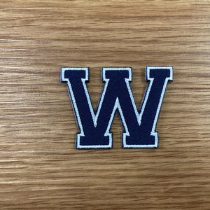 1.5 inches Standard Varsity Letter Iron On Patch