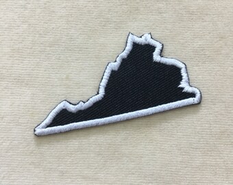 Virginia State Iron On Patch