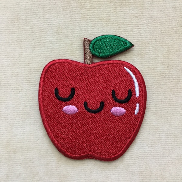 Apple Patch Patch Etsy