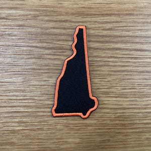 New Hampshire State Iron On Patch