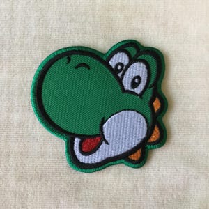 Mario Kart Inspired Iron on Patch, Super Mario Inspired Iron on Patch, Mario  and Yoshi Iron on Patch 