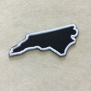 North Carolina State Iron On Patch
