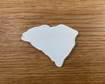 South Carolina Custom Personalized State Iron on Patch