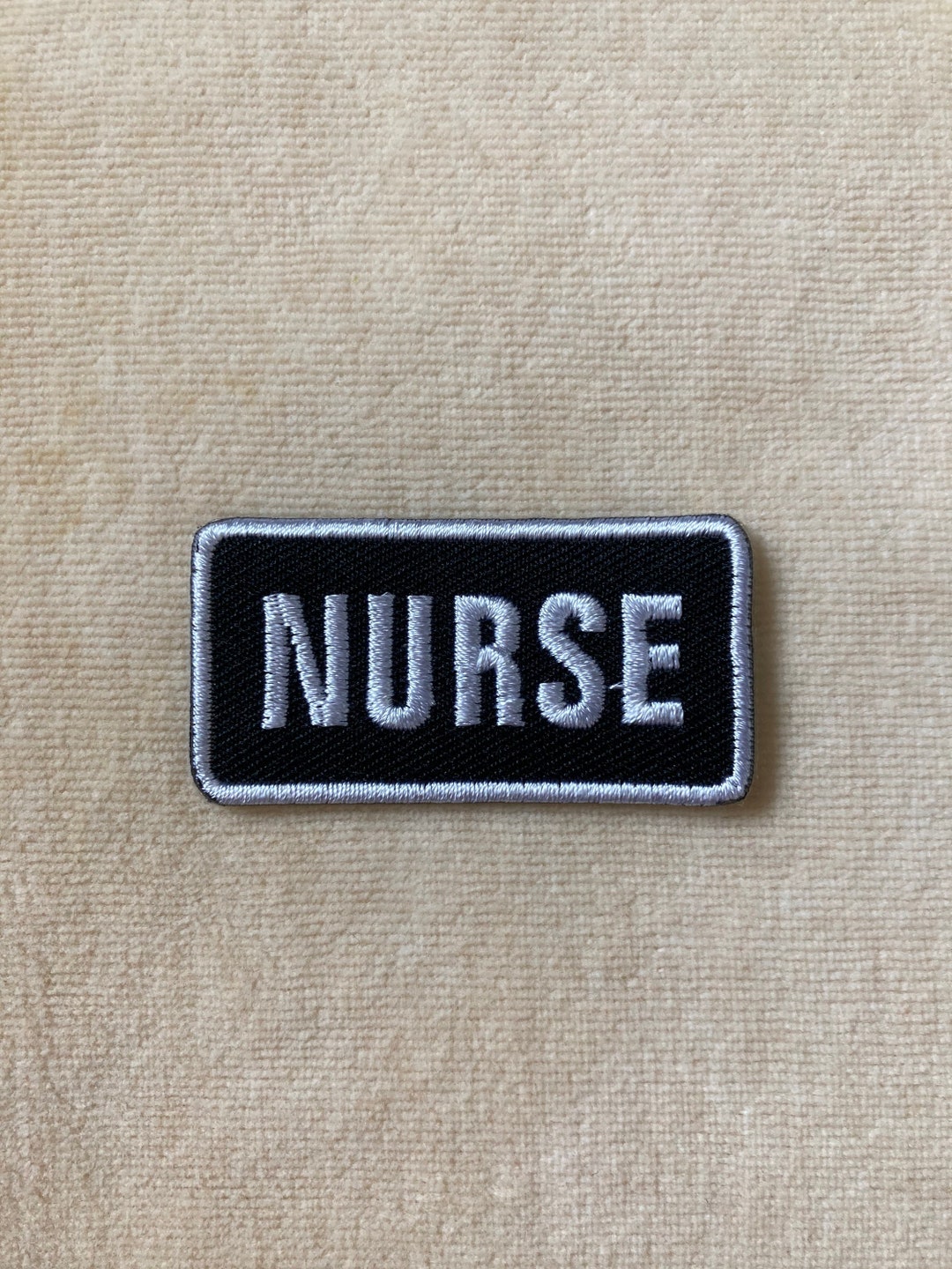 NURSE Iron on Patch Etsy