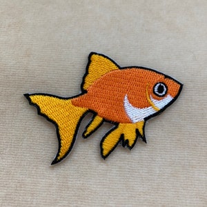 Goldfish Iron On Patch