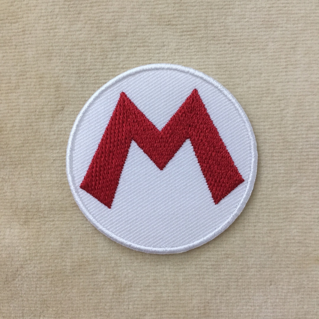 Super Mario Iron on Patch Etsy