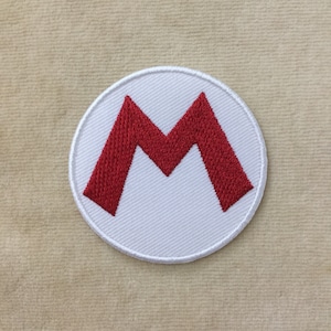 Super Mario Iron On Patch