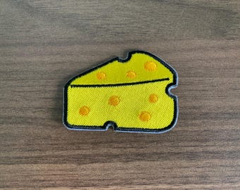 Cheese Iron on Patch