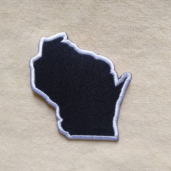 Wisconsin State Iron On Patch