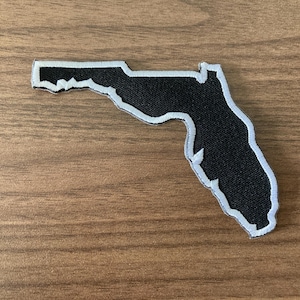 Florida State Custom Personalized Iron on Patch