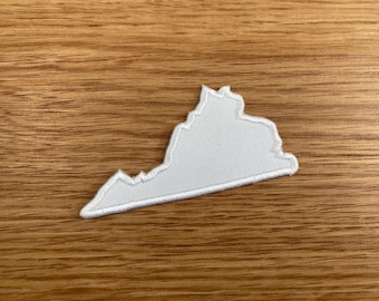 Virginia State Custom Personalized Iron on Patch