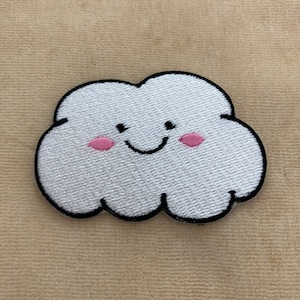 Lovely Cloud Iron On Patch
