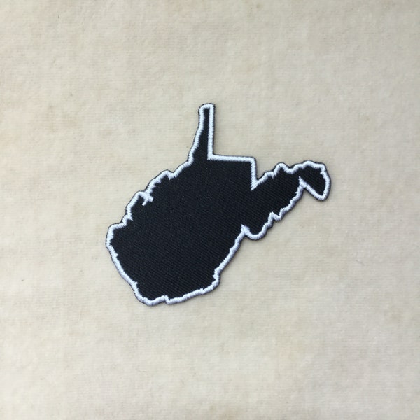 West Virginia State Custom Personalized Iron On Patch
