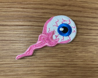 Eyeball Iron On Patch