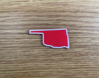 Oklahoma State Custom Personalized Iron on Patch