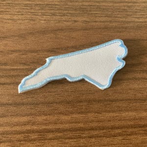 North Carolina State Custom Personalized Iron on Patch