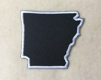 Arkansas State Iron On Patch